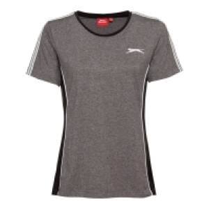 Slazenger Damen-Fitness-T-Shirt mit Kontrast-Streifen 9.09 €