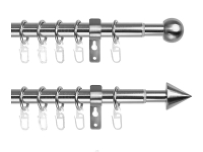 Lichtblick Gardinenstange, ausziehbar 120 - 230 cm