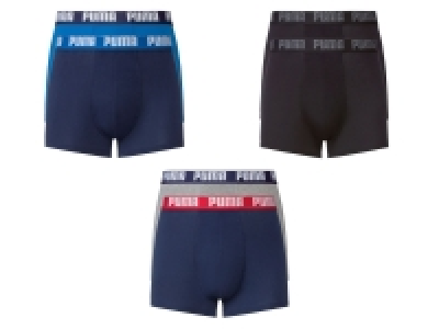 Lidl Puma Puma Herren Boxershorts mit Baumwolle, 2er Set