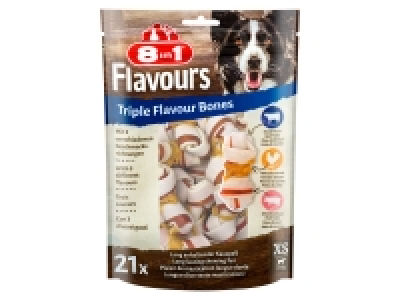 Lidl 8in1 8in1 Flavours Triple Flavour Bones XS