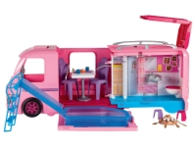 Barbie Super Abenteuer Camper, ausklappbar