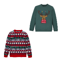 Aldi Nord Straight Up STRAIGHT UP Herren-Weihnachts-Pullover / -Sweatshirt