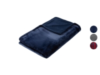 LIVARNO home Mikrofaserdecke, mit Teddyfleece, 150 x 200 cm