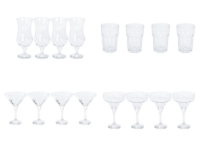 ERNESTO Cocktail-Gläser, 4er-Sets 4.99 €