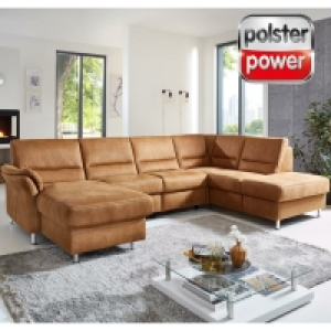 polsterpower Wohnlandschaft - zimt - verschiedene Ausführungen