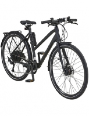 E-Bike Trekking »Urbanicer 21.EMU.10«, 28 Zoll, 8-Gang, 7 Ah, Trapez