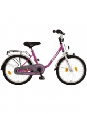 Hagebau  Kinderfahrrad »Bibi«, 1 Gang, U-Type Rahmen, Weiß-Pink