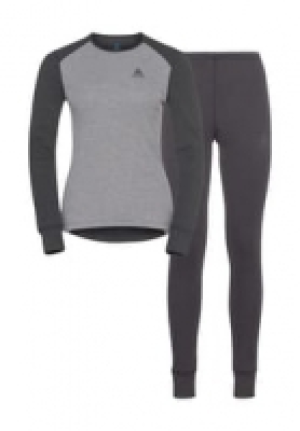 odlo Set ACTIVE WARM, DARK GREY MELANGE-, XL