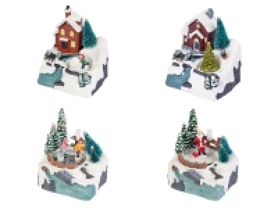Lidl Livarno Home LIVARNO home Weihnachtsdorf, mit beweglicher Funktion