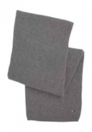 TOMMY HILFIGER Schal, Strick, Kaschmir-Anteil, Logo-Detail, für Herren