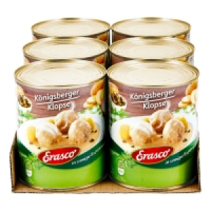 Netto  Erasco Königsberger Klopse 800 g, 6er Pack