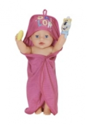 Karstadt Baby Born® BABY born® Puppen-Zubehör Kapuzenhandtuch & Schwamm