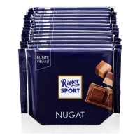 Netto  Ritter Sport Nugat Schokolade 100 g, 13er Pack