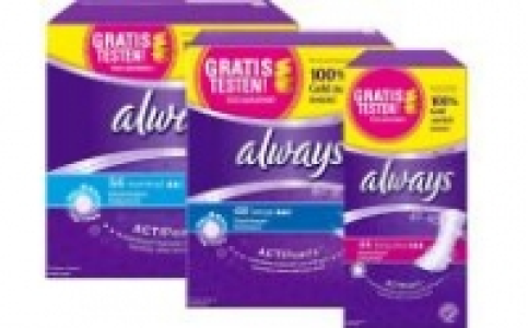 always Slipeinlagen 5.30 €
