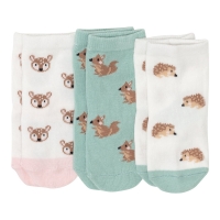 NKD  Baby-Mädchen-Socken mit Tiermuster, 3er-Pack