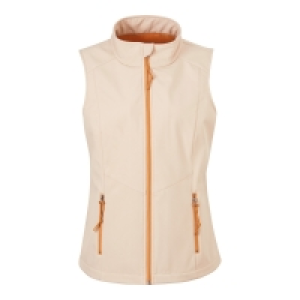 Damen-Softshell-Weste mit Stehkragen 23.99 €