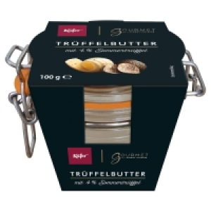 Aldi Süd  KÄFER X GOURMET FINEST CUISINE Trüffelbutter 100 g