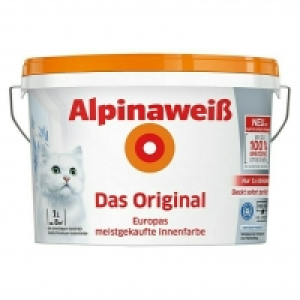 Alpina Alpinaweiß Wandfarbe Das Original 12.95 €