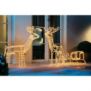 Tween Light LED-Lichtschlauch Rentier mit Schlitten 59.95 €