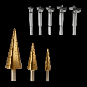 Aldi Nord Ferrex FERREX Spezialbohrer-Set